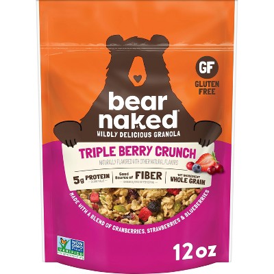 Bear Naked All Natural Triple Berry Crunch Granola - 12oz