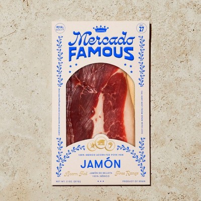 Mercado Famous Spanish Jamón 100% Iberico