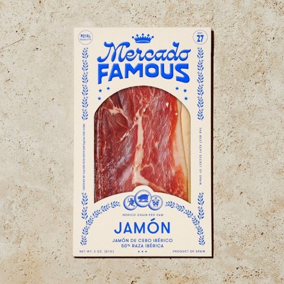 Mercado Famous Spanish Jamón 50% Iberico