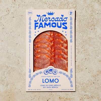 Mercado Famous Spanish Lomo 50% Ibérico