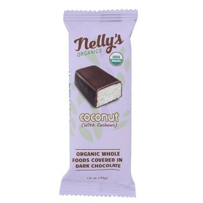 Nelly's Coconut Bar - 1.6oz: Organic, Creamy Texture