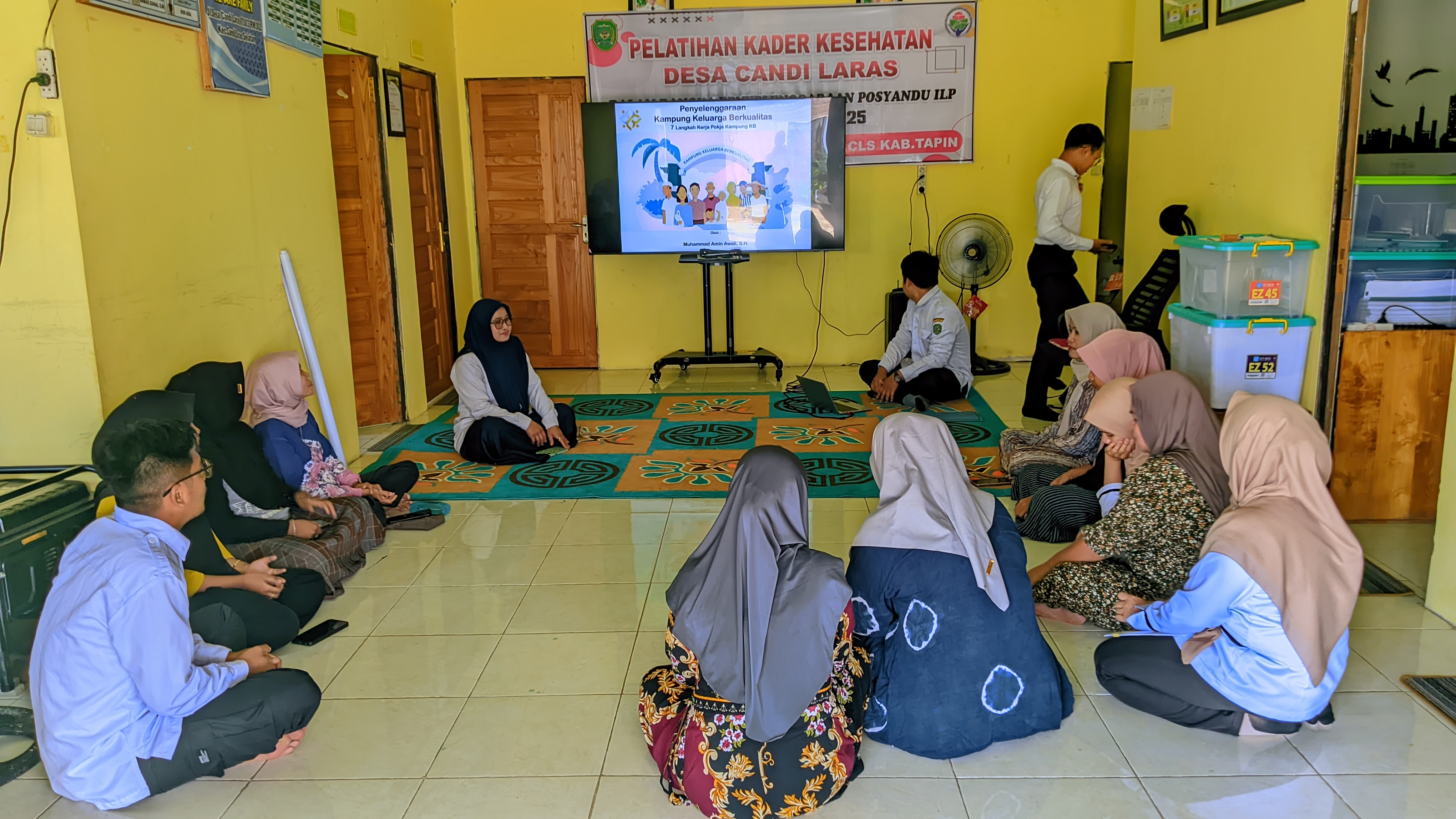 Pertemuan Pokja Kampung KB Keluarga Berkualitas Desa Candi Laras