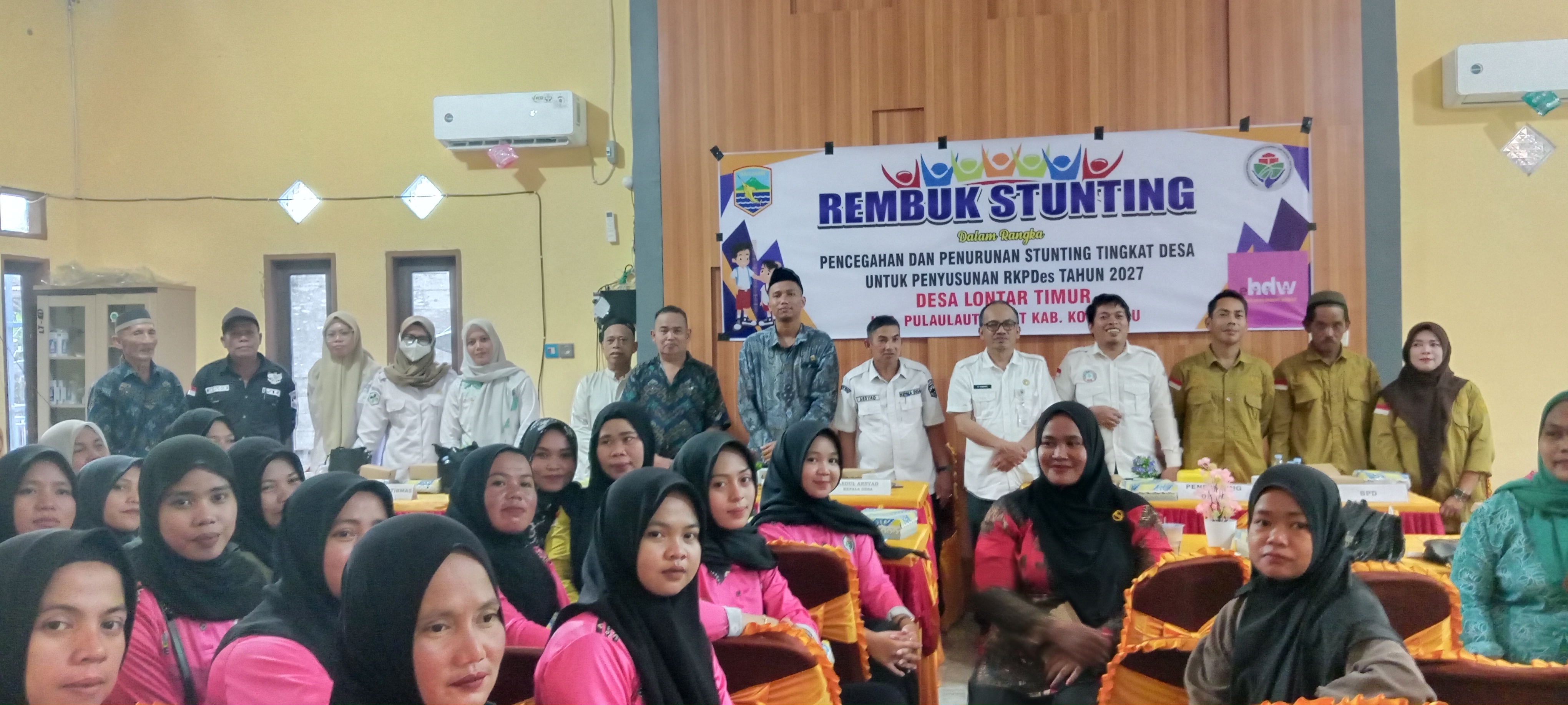 Rembuk Stuting Desa Lontar Timur