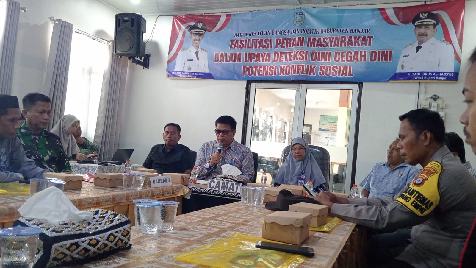 Fasilitasi Peran Masyarakat Dalam Upaya Deteksi Dini Cegah Dini Potensi Konflik Sosial