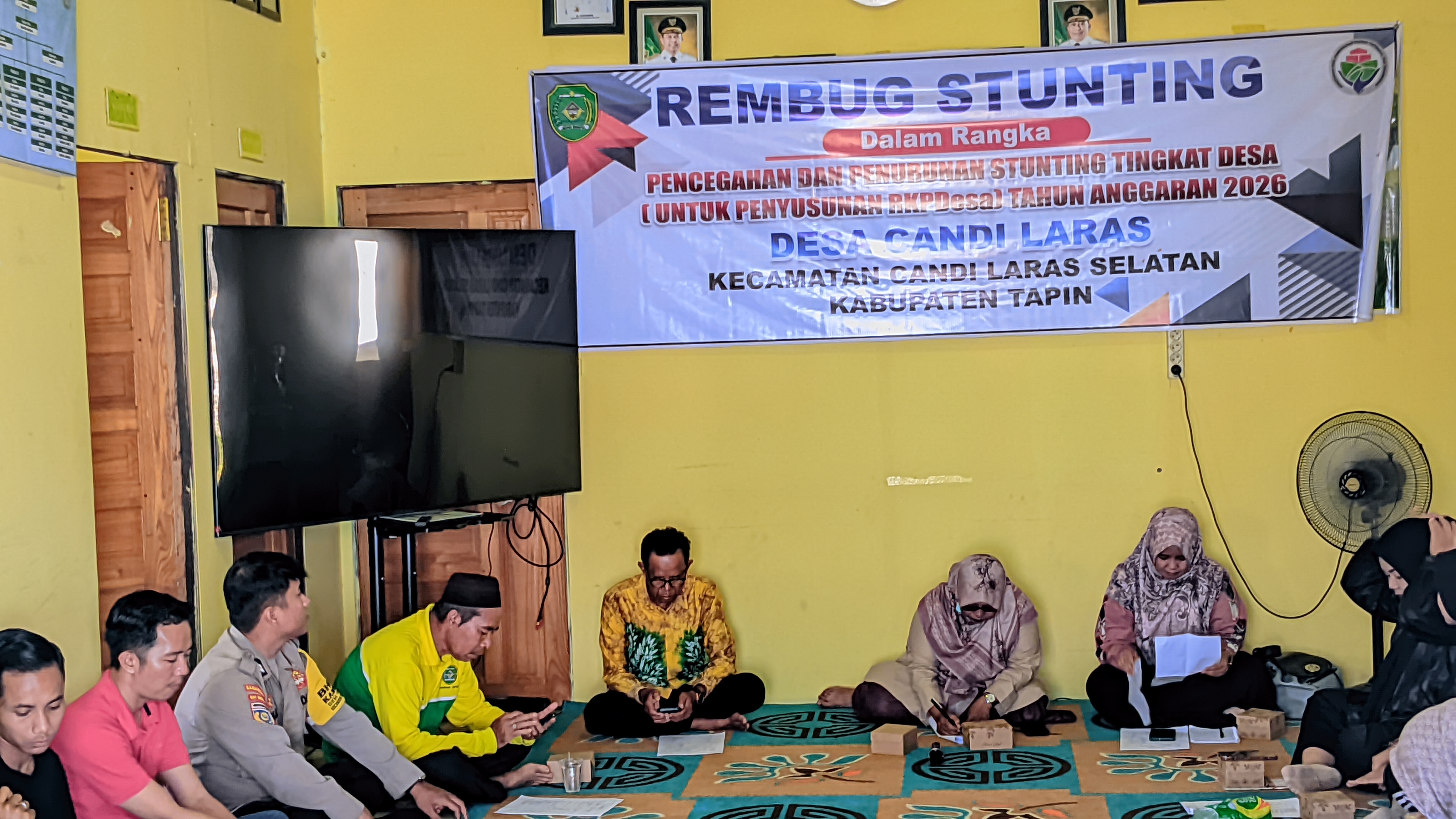 Rembuk Stunting Desa Candi Laras