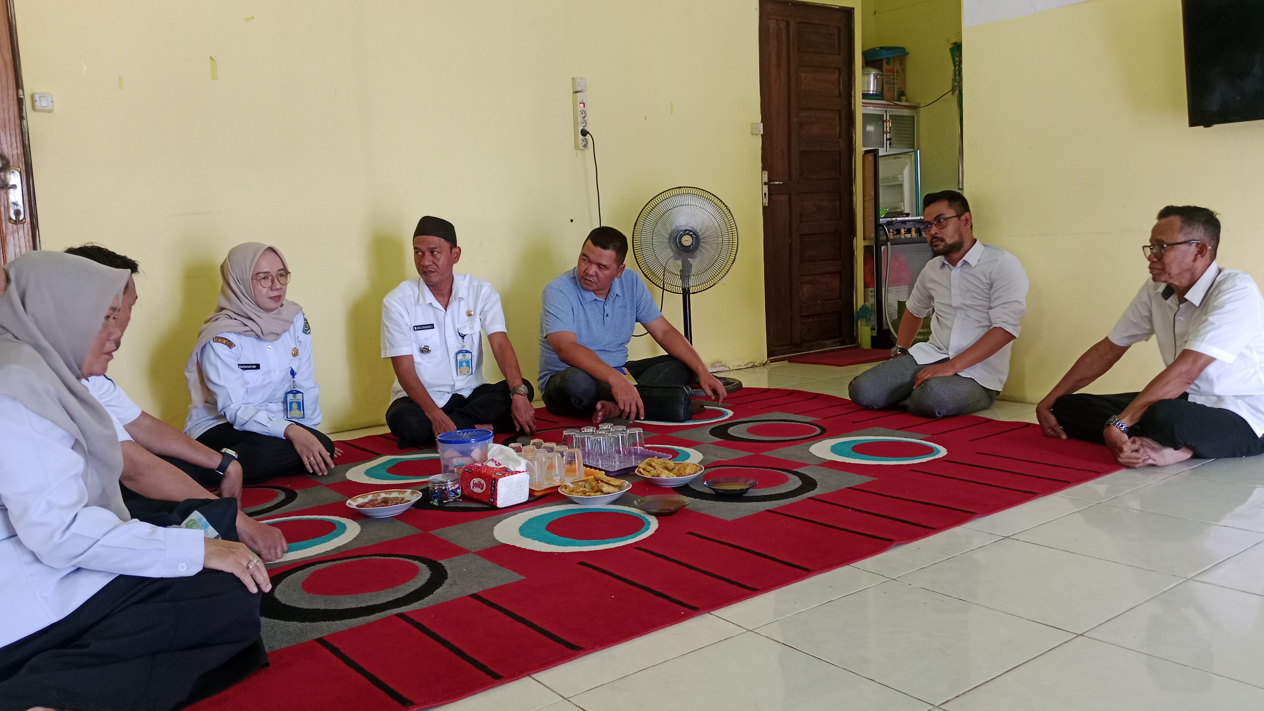 Kunjungan Serta Koordinasi Dari Disdukcapil Kabupaten Tapin