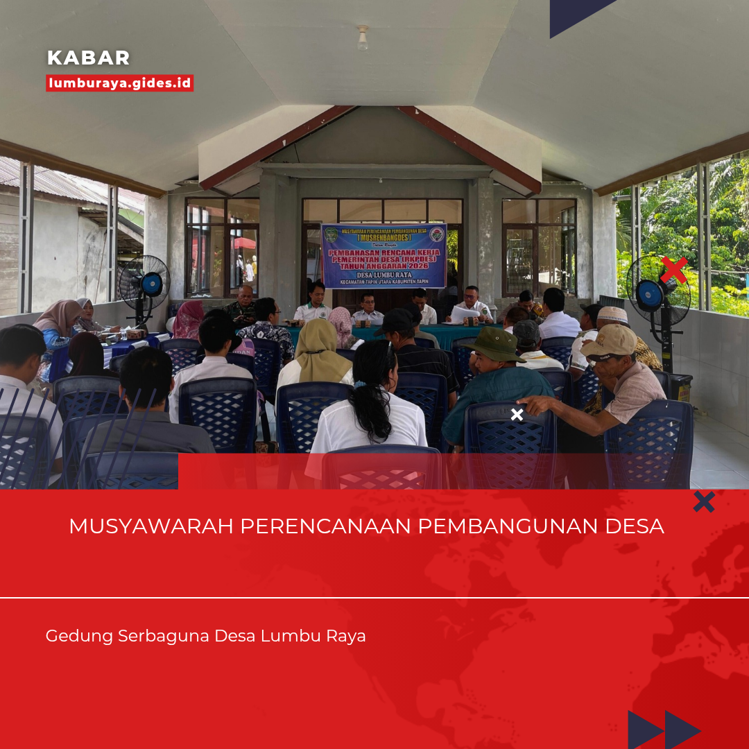 Musyawarah Perencanaan Pembangunan Desa ( RKPDesa) 2026