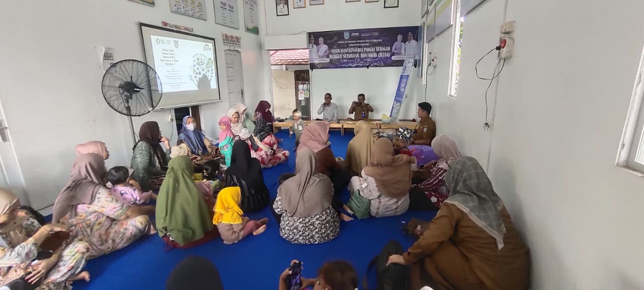 DINAS KETAHANAN PANGAN DAN PERIKANAN KAB BANJAR MALAKUKAN SOSIALISASI KONSUMSI PANGAN B2SA TAHUN 2026