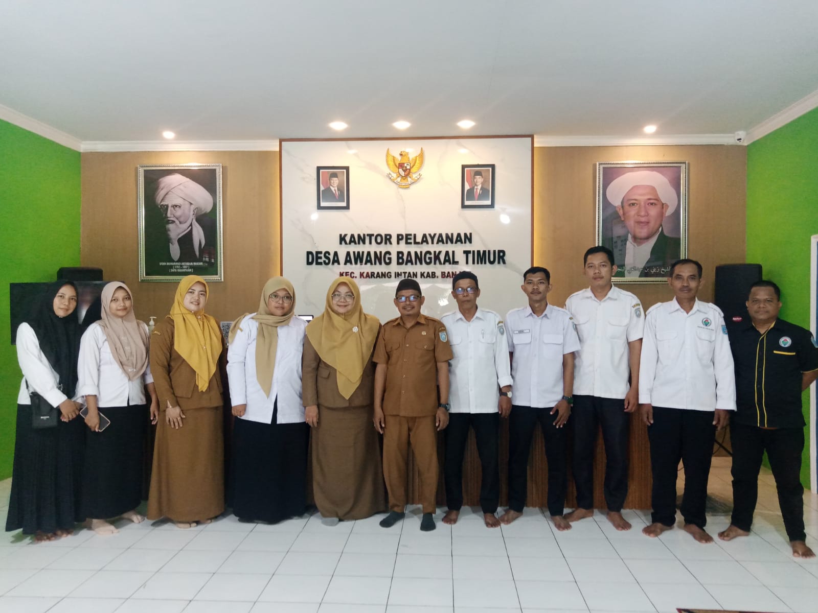 Pembinaan dan Pengecekan Administrasi Desa Awang Bangkal Timur