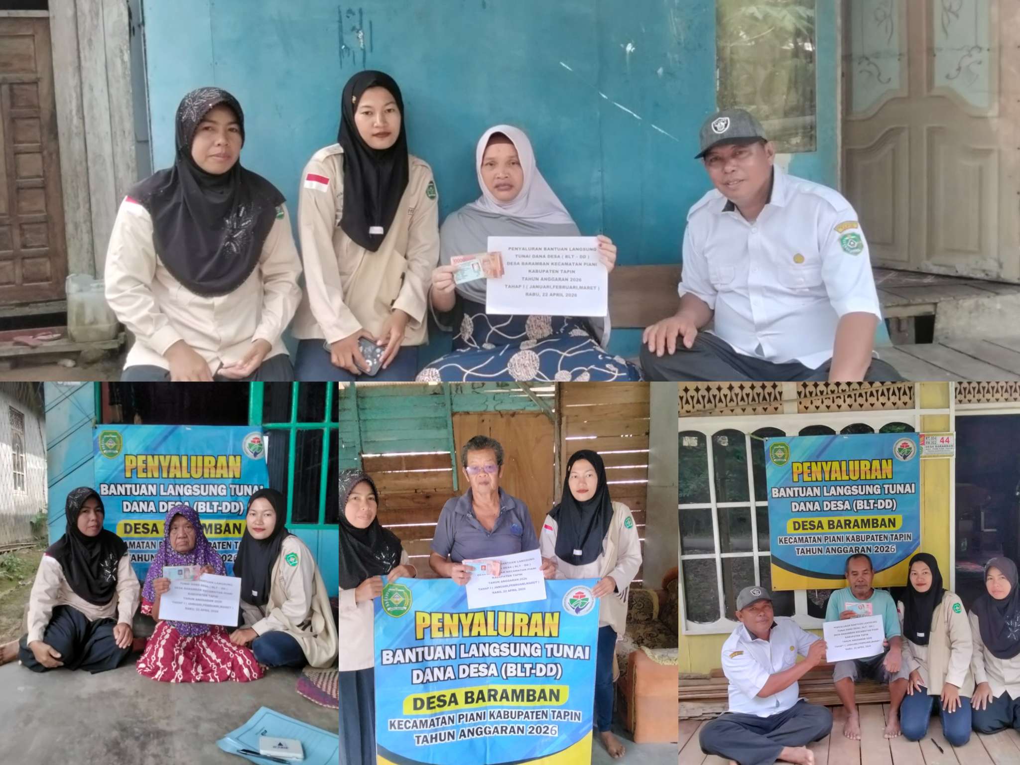 Penyaluran BLT-DD Desa Baramban Tahap 1  T.A 2026