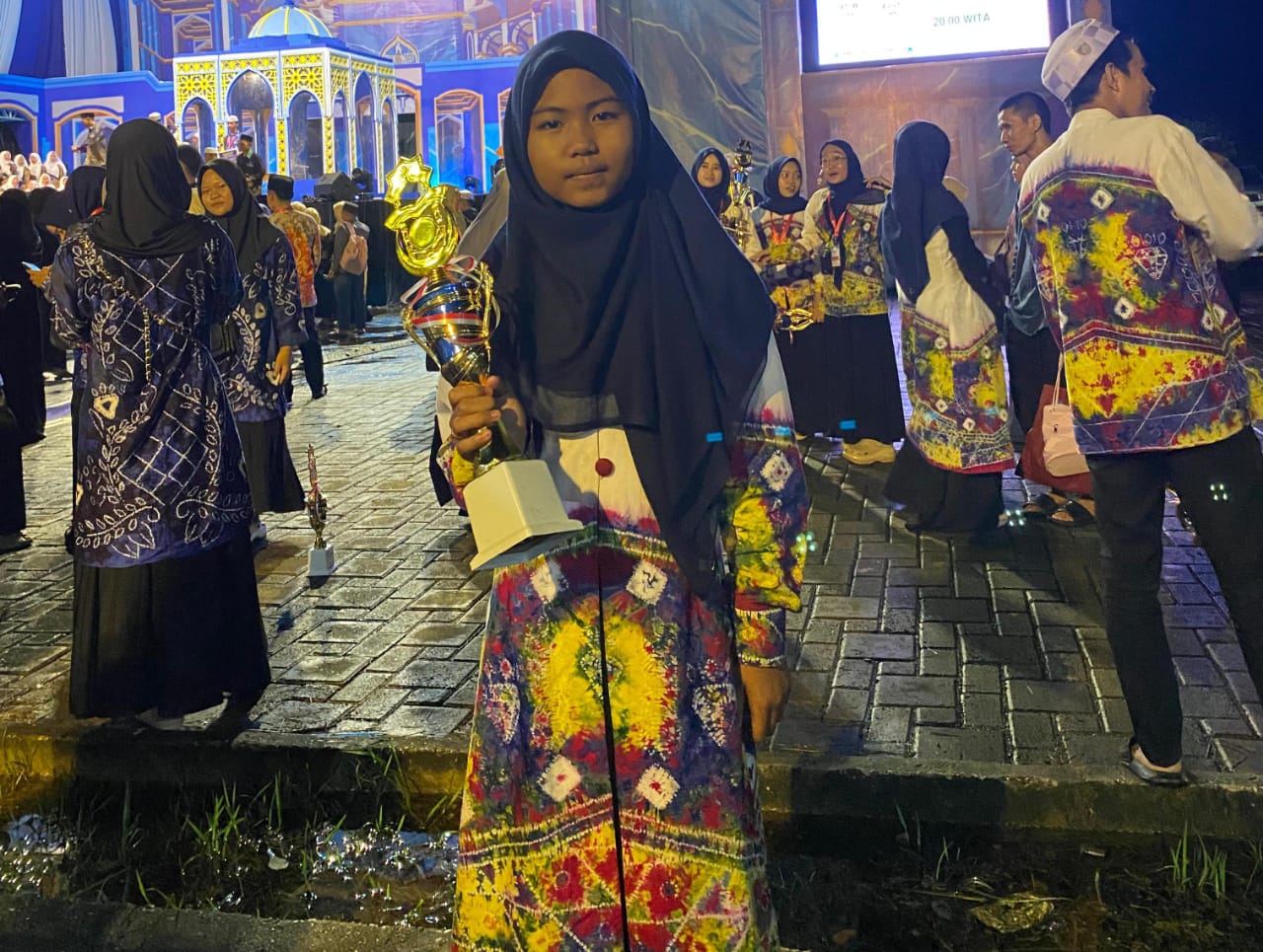 Santri Hasil Pembinaan Desa Pingaran Ilir Raih Juara 3 Tilawah Anak-Anak di MTQ Nasional XLVIII Kabupaten Banjar