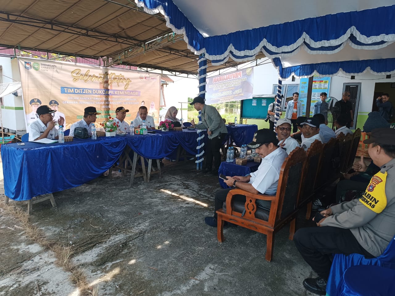 Penerapan Gerakan Indonesia Sadar Administrasi Kependudukan Bersama Tim Ditjen Dukcapil Kemendagri