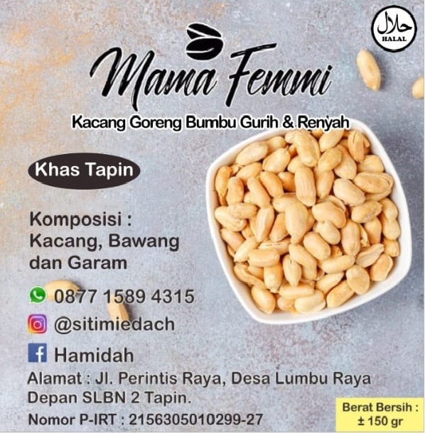 Kacang Goreng Mama Femmi