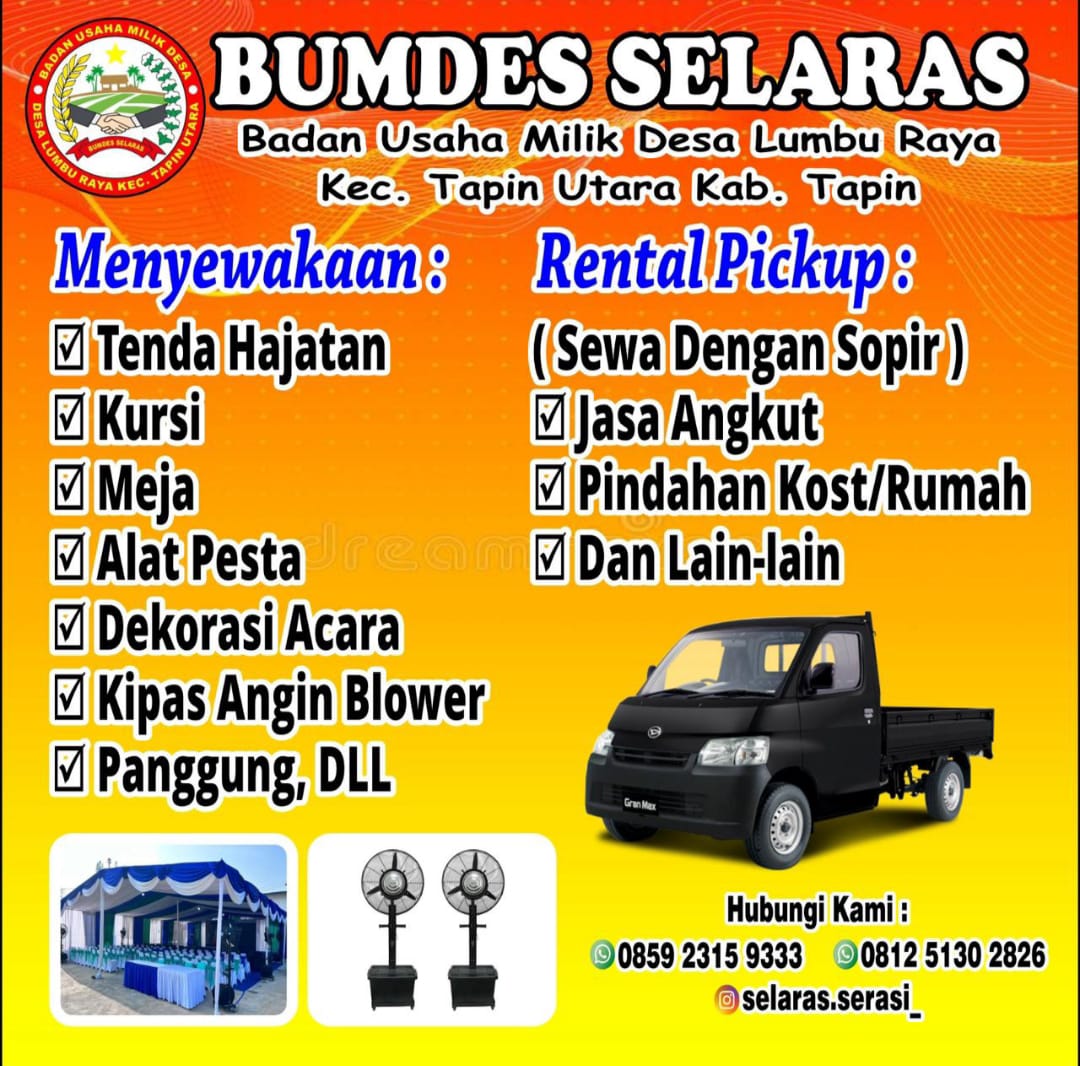 Jasa Penyewaan BUMDesa SELARAS