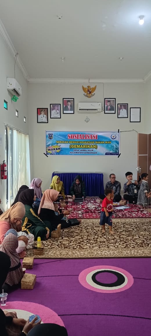 SOSIALISASI MASYARAKAT MAKAN IKAN (GEMARIKAN)