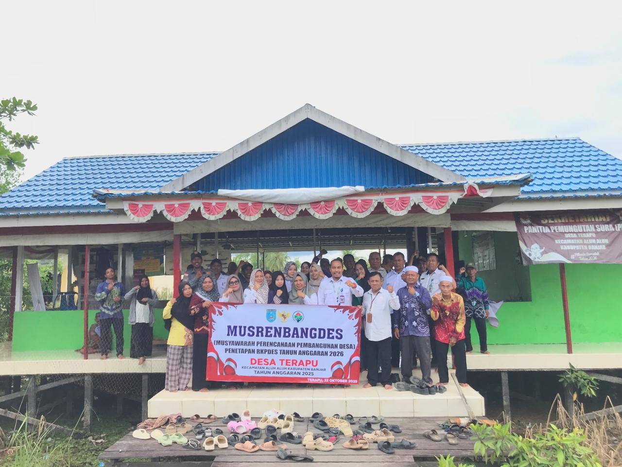 MUSRENBANGDES Desa Terapu Tetapkan RKPDES Tahun Anggaran 2026