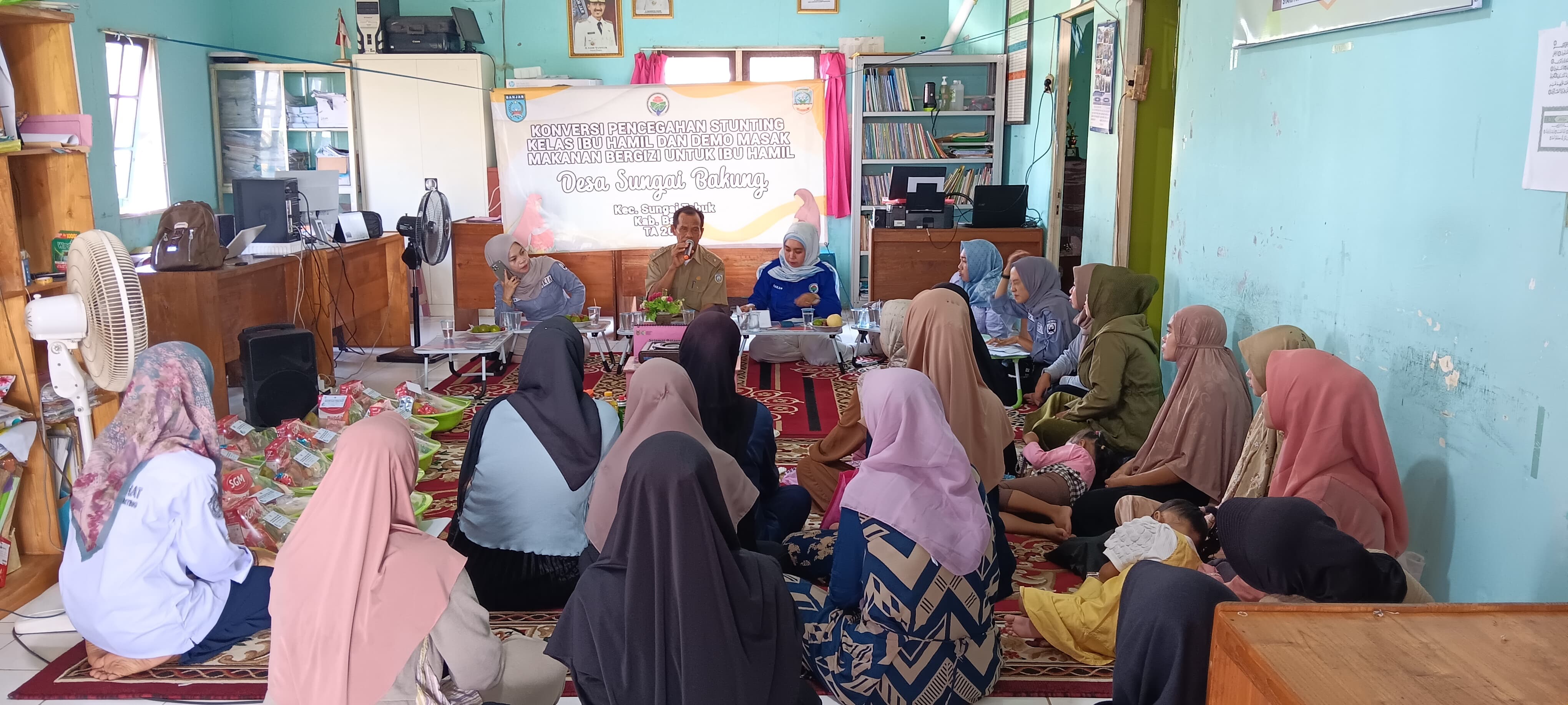 KONVERSI PENCEGAHAN STUNTING KELAS IBU HAMIL DAN DEMO MASAK MAKANAN BERGIZI UNTUK IBU HAMIL