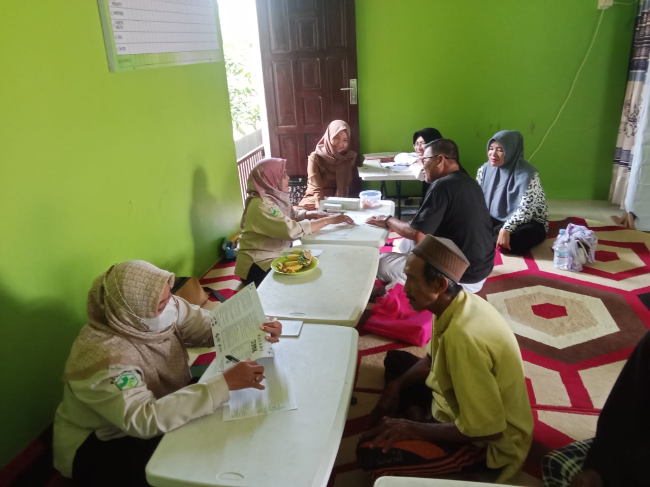 Pelayanan Posyandu Lansia Bulan Februari 2025