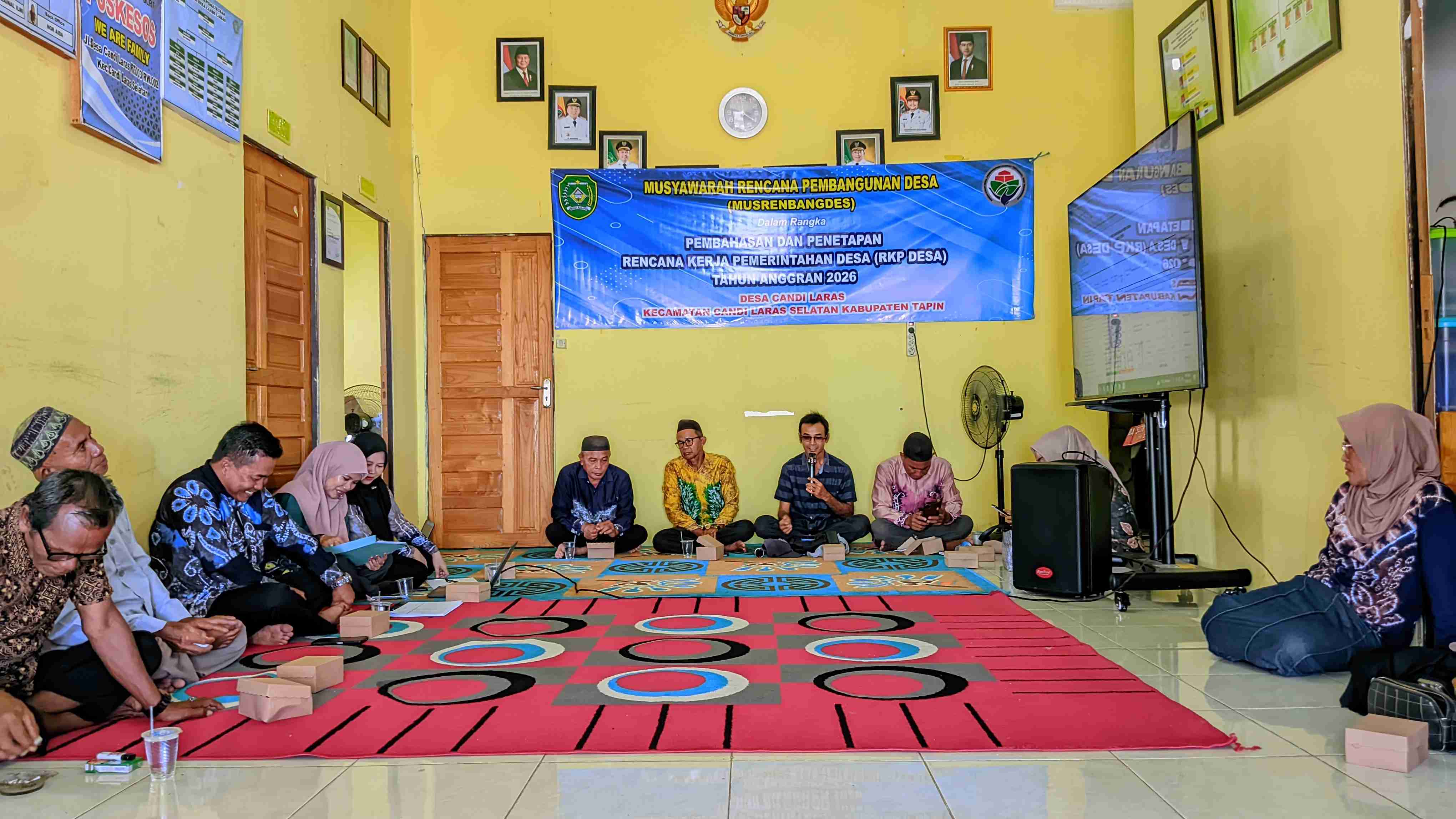 MUSRENBANGDES: Pembahasan Dan Penetapan RKP DESA Untuk Tahun Anggaran 2026 Desa Candi Laras