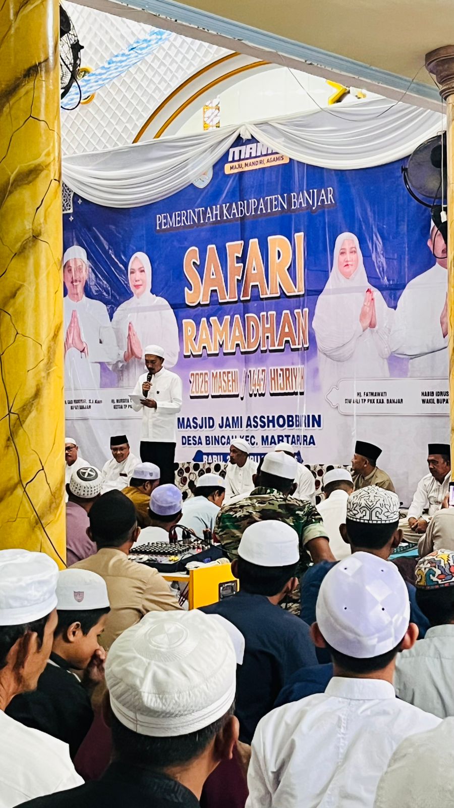 Safari Ramadhan Bupati Banjar dan Wakil Bupati Banjar Tahun 1447 H /2026 M di MASJID AS-SHOBIRIN