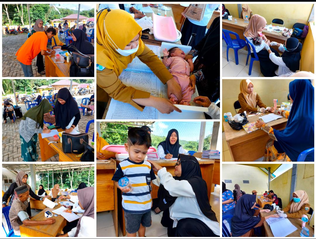 Pelaksanaan Kegiatan Posyandu ILP (Pemeriksaan Balita,Ibu Hamil,Lansia,Remaja dan Dewasa) 