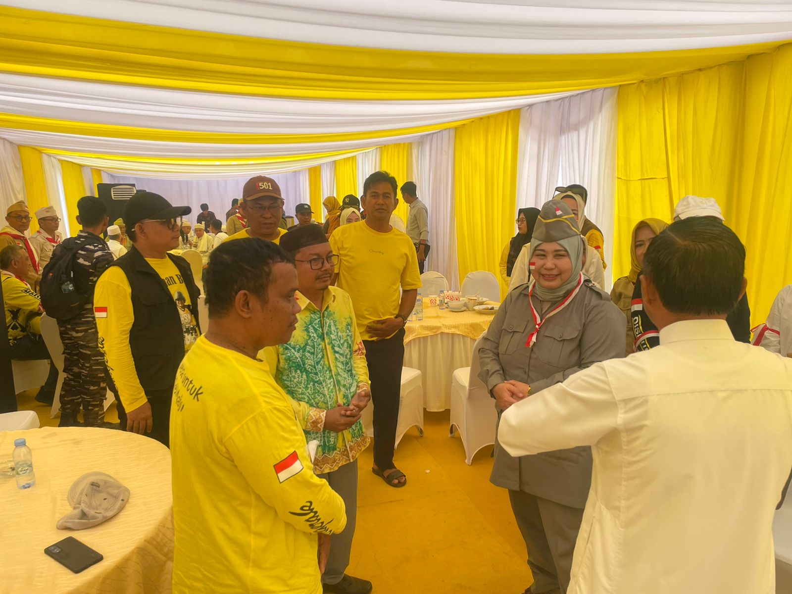 Kirab Merah Putih dan Peresmian Jalan Tembus Batu Licin - Banjarbaru