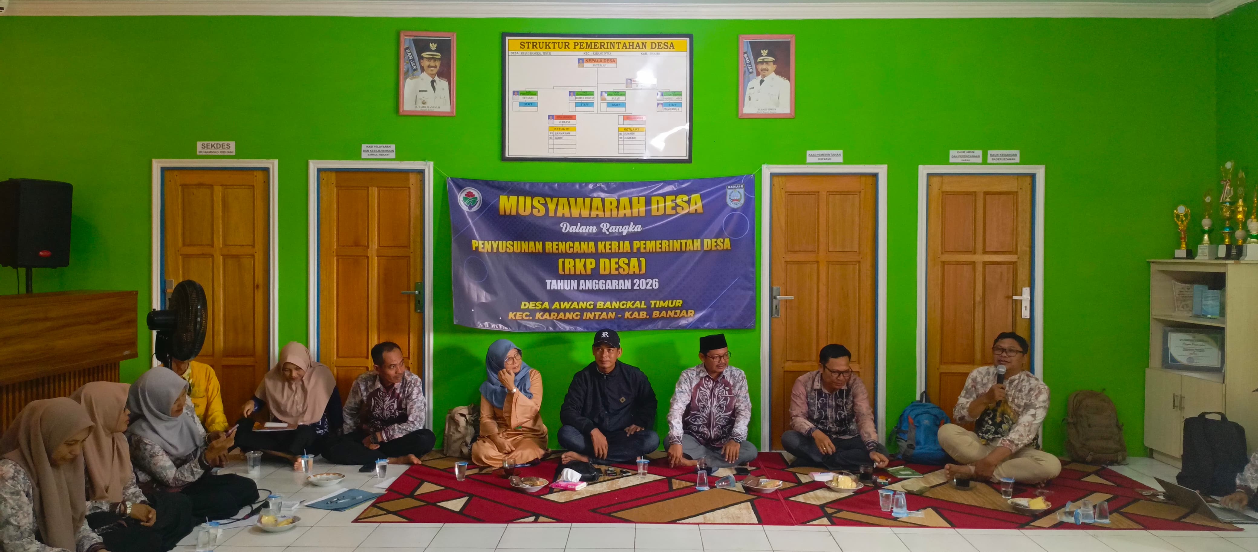 Musyawarah Desa Awang Bangkal Timur Bahas Rencana Kerja Pembangunan Tahun 2025
