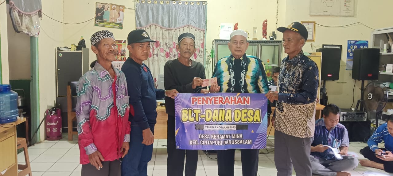 penyaluran blt dd ub.april s/d juni 2025
