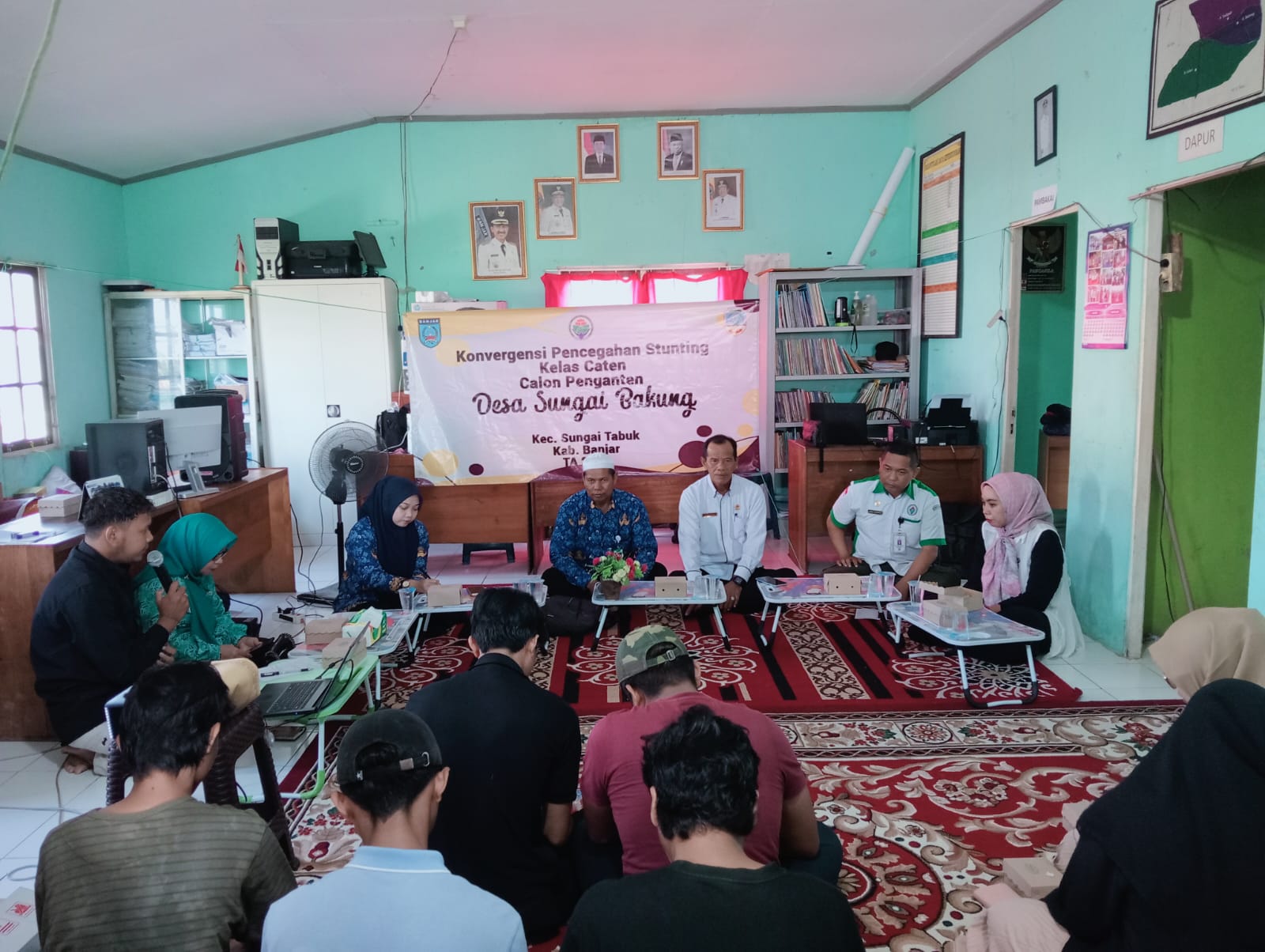 KONVERGENSI PENCEGAHAN STUNTING KELAS CALON PENGANTIN DESA SUNGAI BAKUNG KECAMATAN SUNGAI TABUK KABUPATEN BANJAR