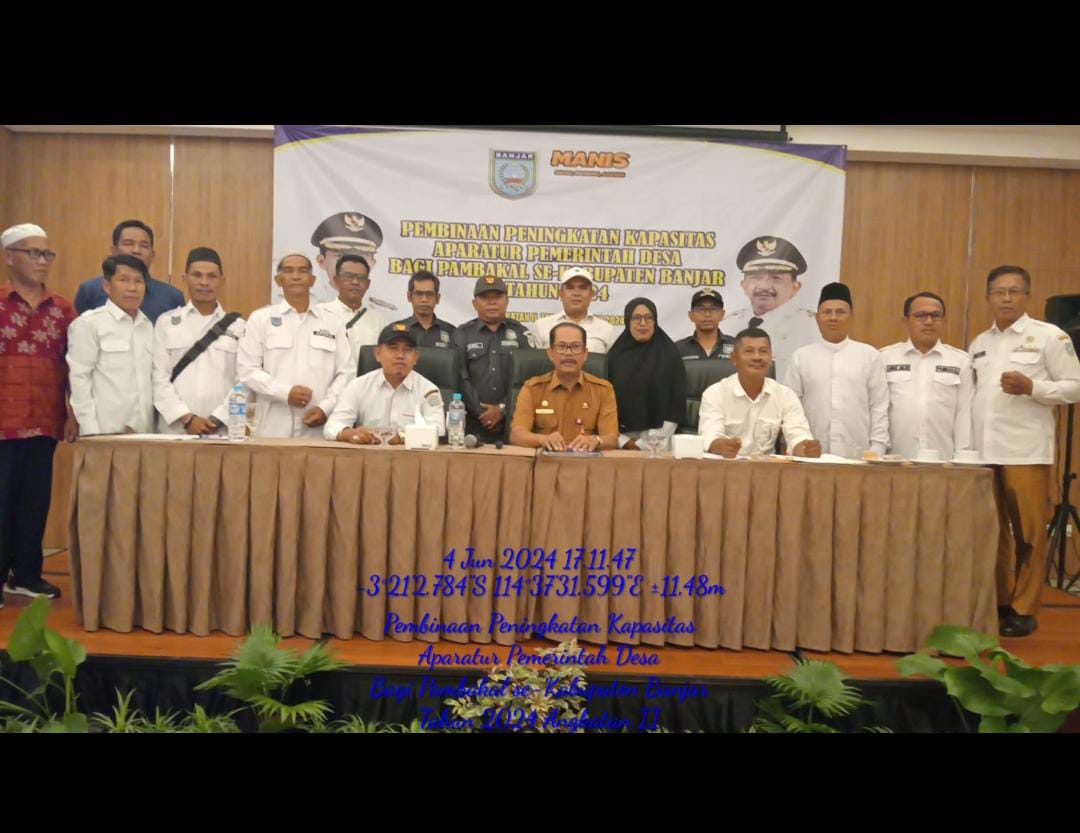 Pembinaan Peningkatan Kapasitas Aparatur Pemerintahan Desa