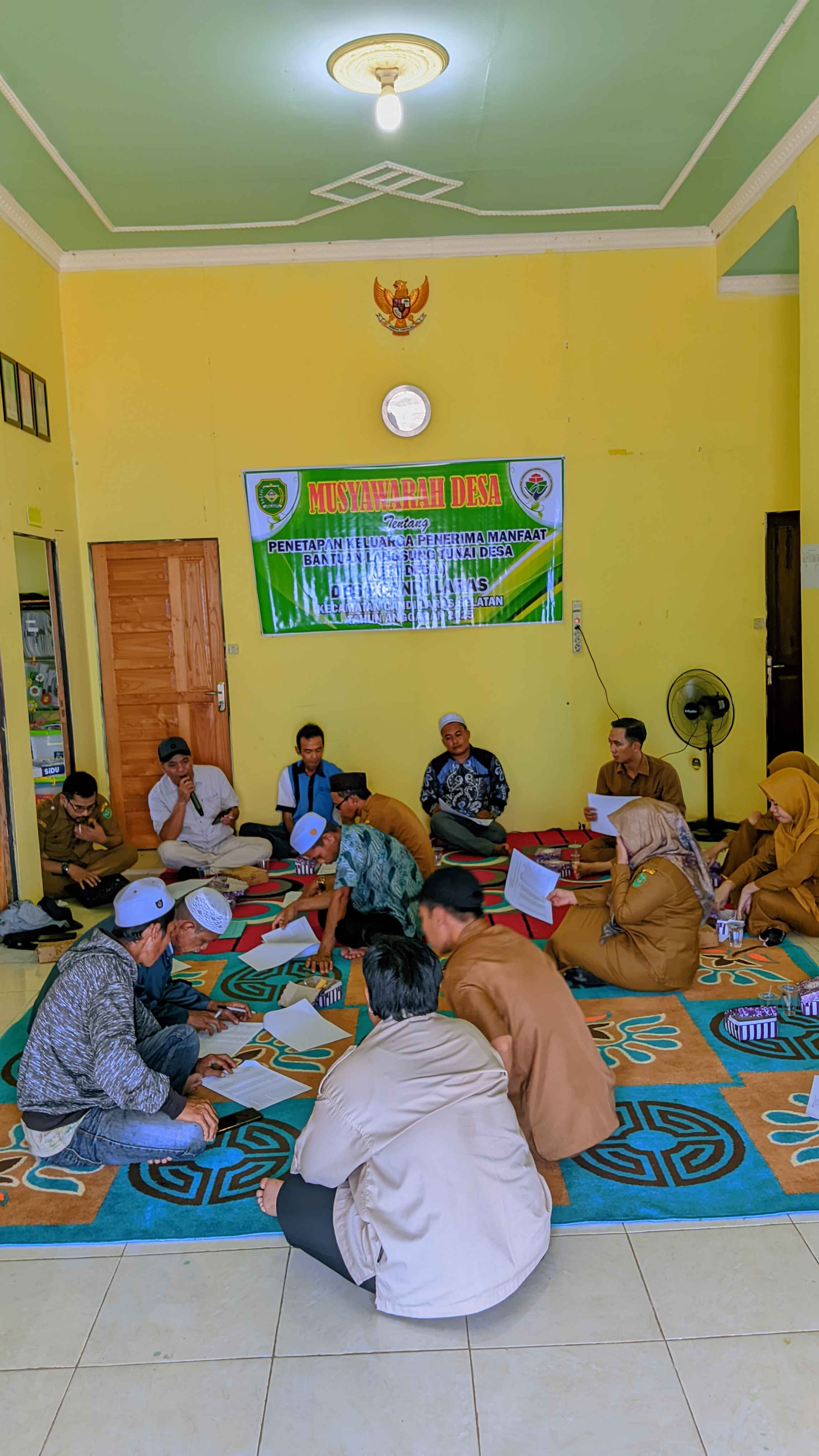Musdes Bantuan Langsung Tunai Desa Candi Laras