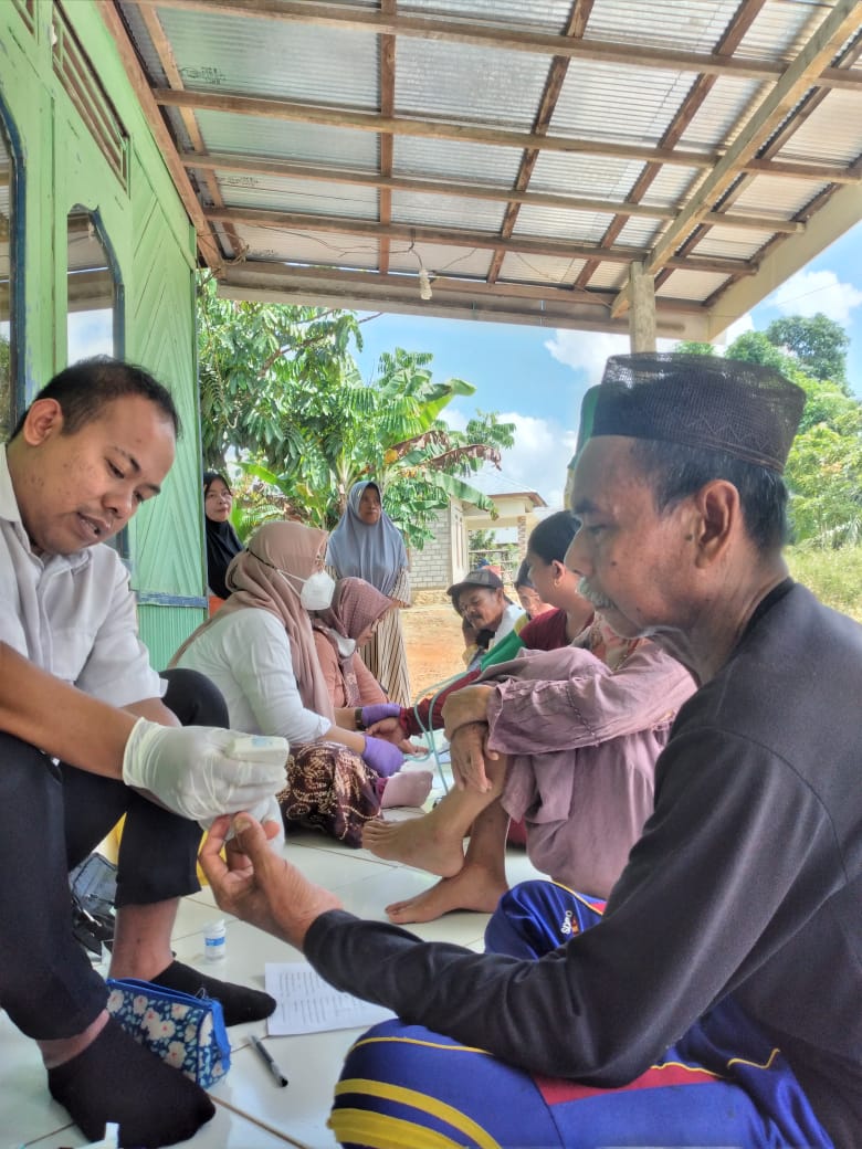 Kegiatan POSBINDU Bulan Mei di Desa Sungai Jati