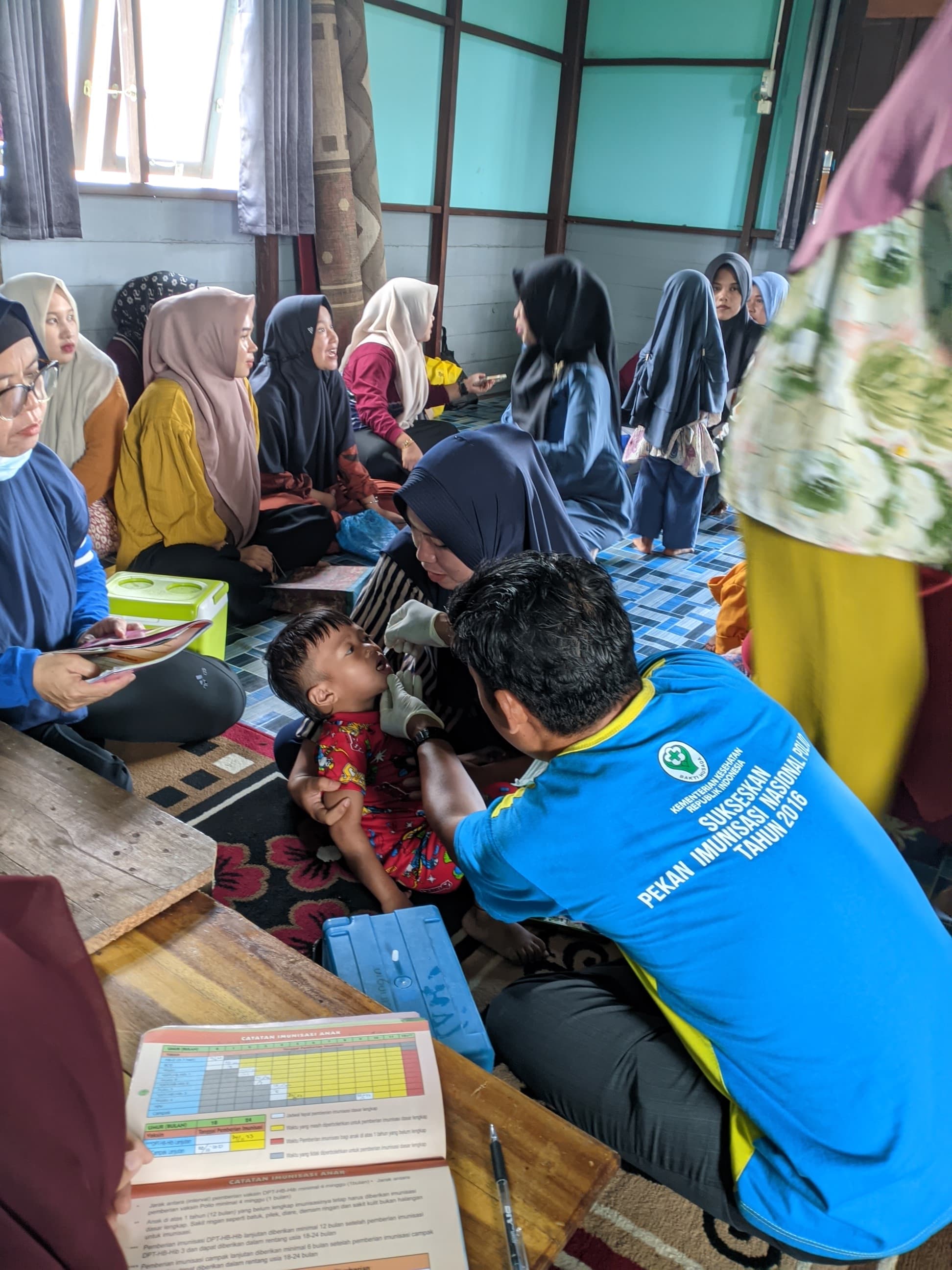 Pemeriksaan Rutin Posbindu dan Posyandu Lansia di Gedung Posyandu