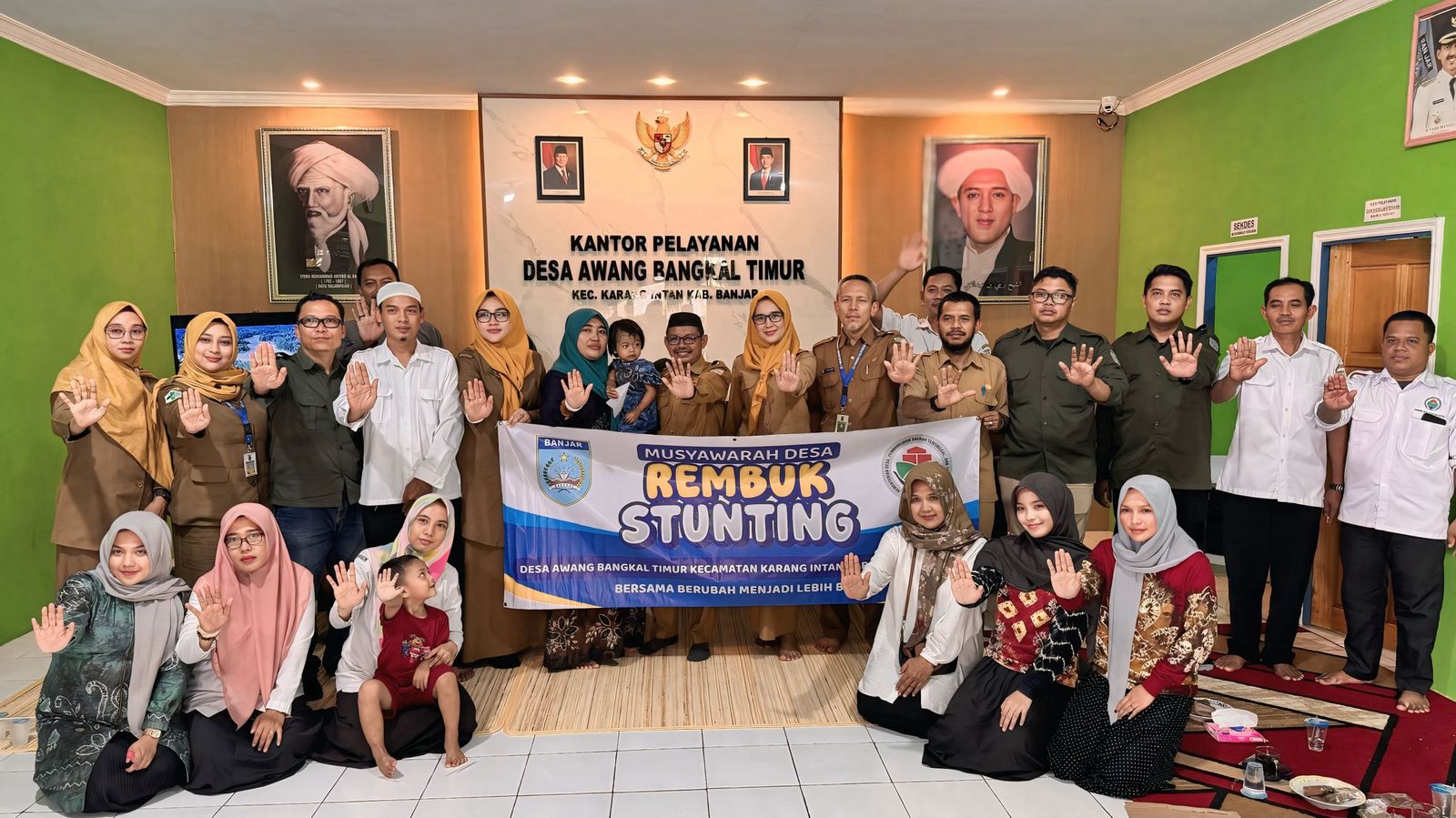 Musyawarah Desa Awang Bangkal Timur Bahas Strategi Penanggulangan Stunting