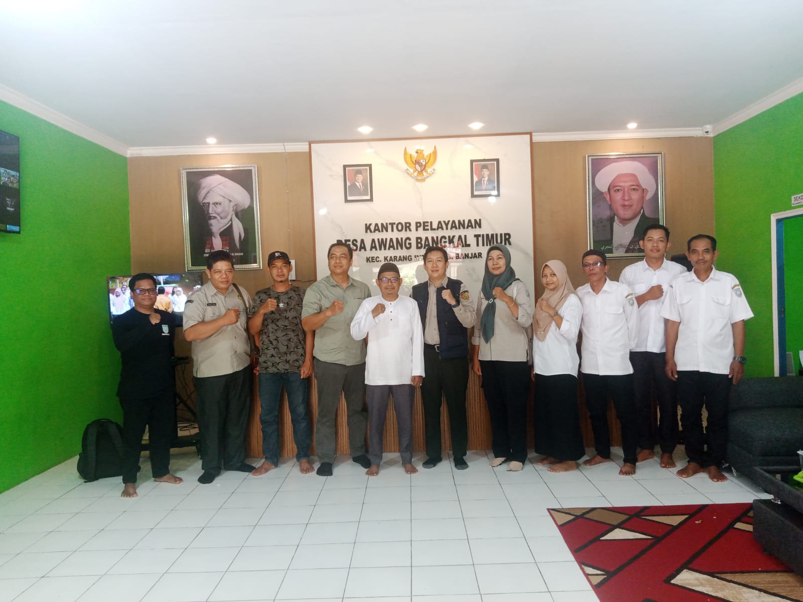 Kunjungan Dari Balai Pertanian Perkebunan Kec. Karang Intan