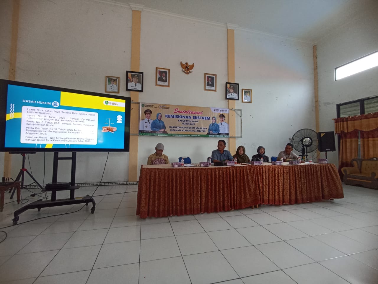 Sosialisasi Kemiskinan Ekstrem untuk Mengurangi Tingkat Kemiskinan di Pedesaan Kabupaten Tapin