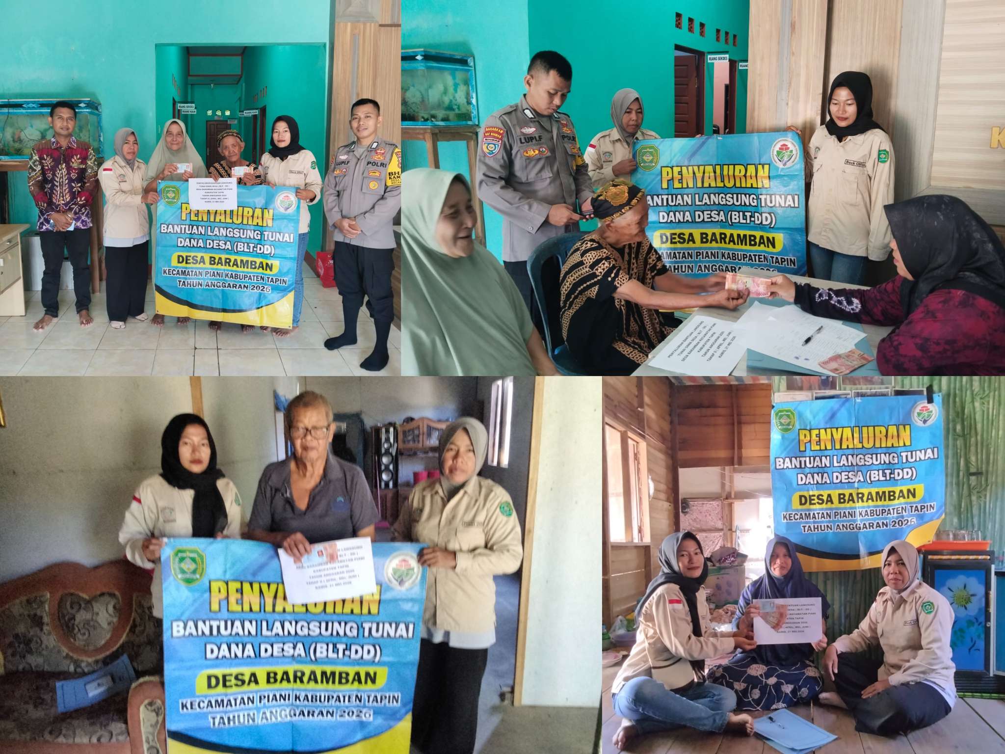 Penyaluran BLT-DD Desa Baramban Tahap 2 T.A 2026 