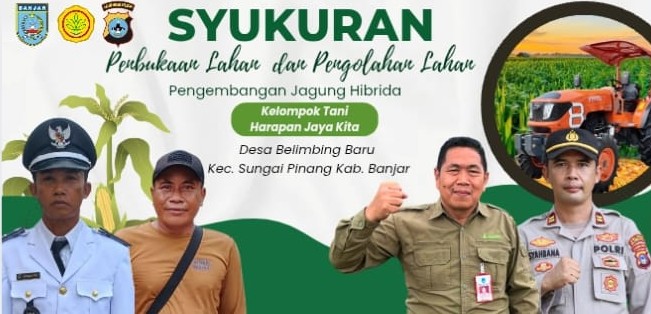 Syukuran dan Pembukaan Lahan Jagung Hibrida