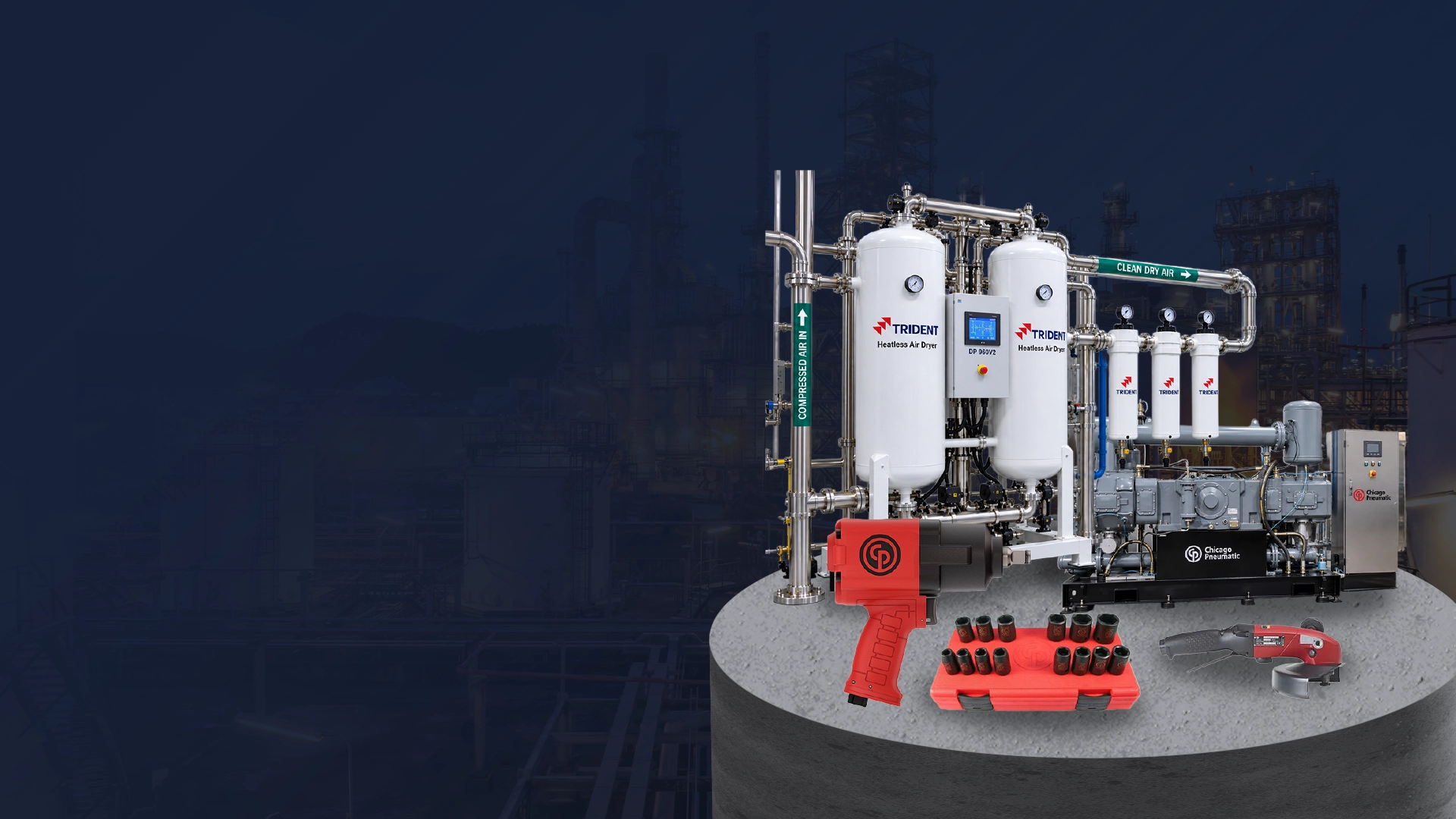 Industrial equipment supplied by Trinity Tradex in Eastern India