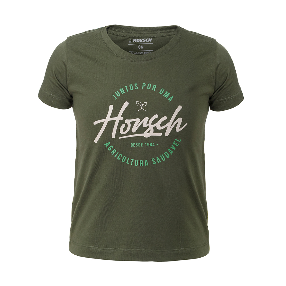 Camiseta Masculina Retro Verde