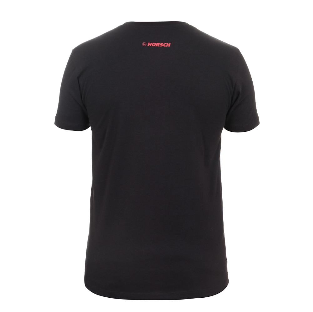 Camiseta Masculina Think Preta Horsch