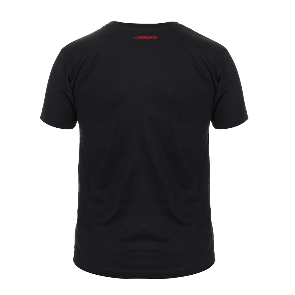 Camiseta Masculina Think Preta Horsch