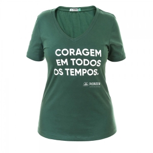 Camiseta Feminina Verde Pioneer®