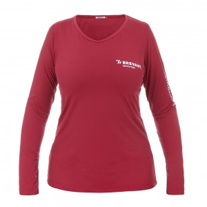 Camisa UV Vinho Feminina Brevant® Sementes