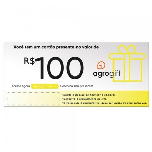 Cartão Presente Digital R$ 100,00