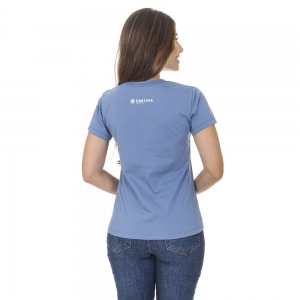 Camiseta Feminina Azul Pioneer®