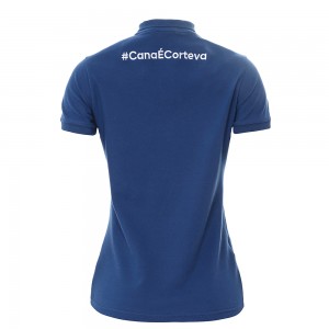 Polo Feminina #CanaÉCorteva - Azul