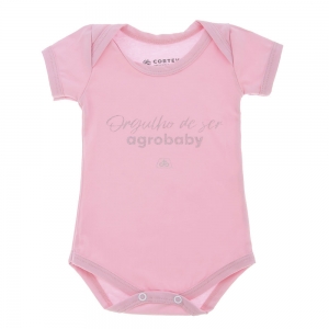 Body Infantil Agrobaby Rosa Pioneer®