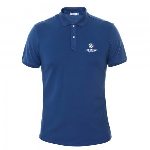 Polo Masculina #CanaÉCorteva - Azul