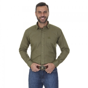 Camisa Social Verde Masculina Pioneer®